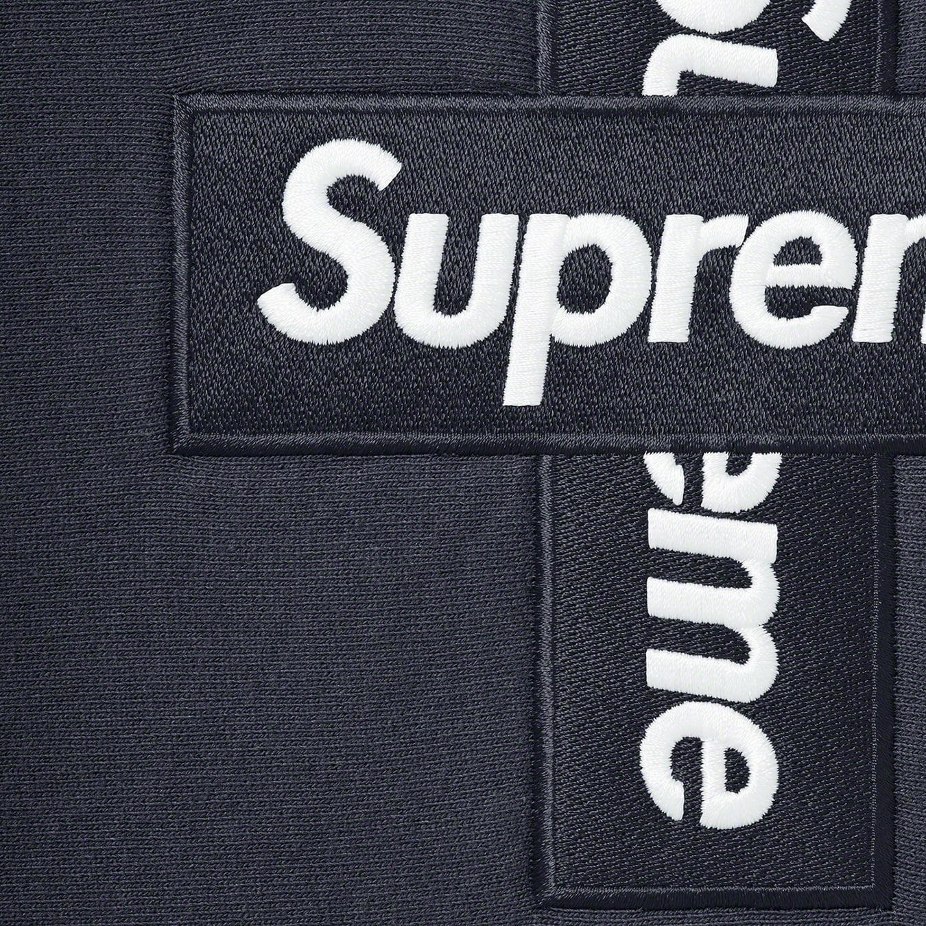 Cross Box Logo Hooded Sweatshirt view 13